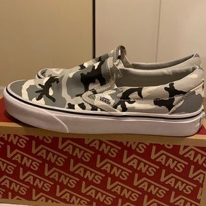 Camo Slip On Vans